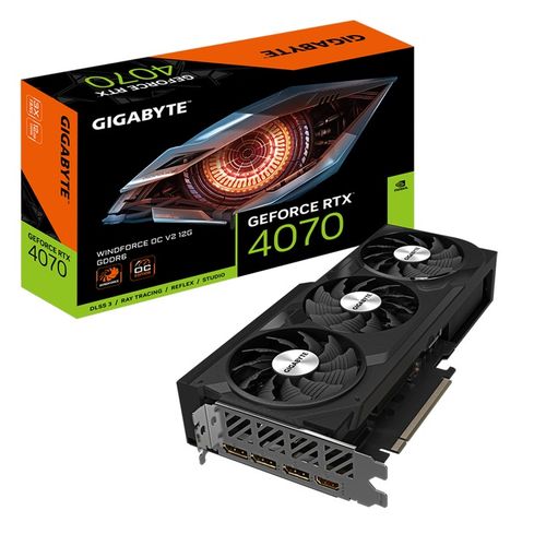 Gigabyte GeForce RTX 4070 WINDFORCE 3 OC V2 12GB DLSS 3 na Arena.pl
