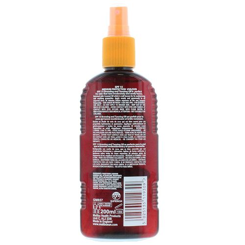 Malibu Bronzing Olejek Brązujący Z Kokosem SPF15 200ml na Arena.pl