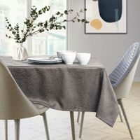 Obrus Plamoodporny GAIA 155x155 kakaowy AmeliaHome