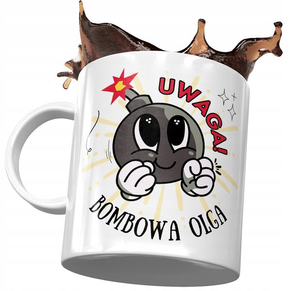 Kubek Dla Olgi Dziewczyny Koleżanki Żony Prezent Z Nadrukiem Ze Zdjęciem zdjęcie 1