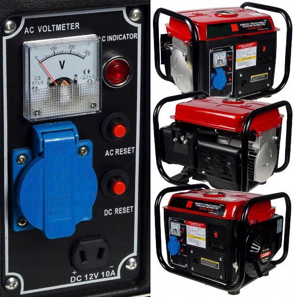 AGREGAT PRĄDOTWÓRCZY 1500W GENERATOR 2KM 230V OLEJ zdjęcie 3