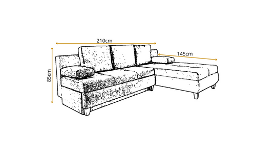 Narożnik MINI LUX 2 na Arena.pl
