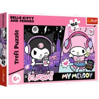 ND01_252586 PUZZLE 160 Kuromi rzadzi /Hello Kitty