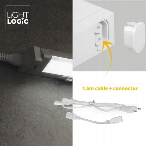 Oprawa podszafkowa listwa meblowa LL RILAK LED CCT 10W biała zmian na Arena.pl