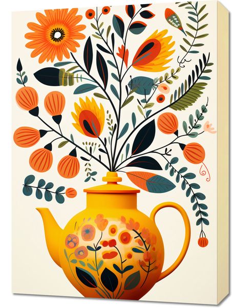 Obraz 50x70cm Bujna Herbata zdjęcie 1