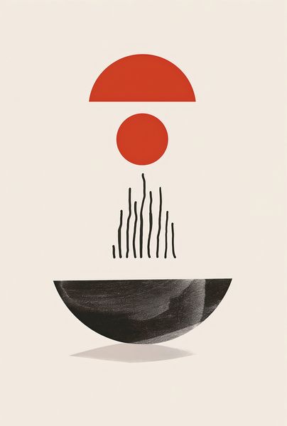 Plakat 68x101cm Półokrągła Forma zdjęcie 1