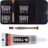 ZESTAW NAPRAWCZY KLEJ B7000 NAPRAWA EKRANU SMARTFONA TELEFONU TABLETU 26w1