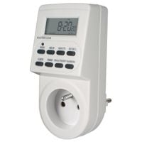 BAT Programator Czasowy DZ 20 Cyfrowy Timer 16A IP20 Wyświetlacz LCD