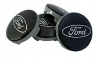 Dekielki do felg Ford czarne 54mm. Komplet 4szt.