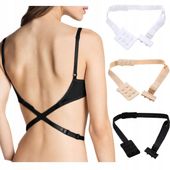 3x PASEK OBNIŻAJĄCY ZAPIĘCIE STANIK GOŁE PLECY