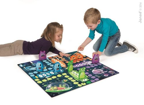 Podłogowa gra Chińczyk Potworki, Janod na Arena.pl