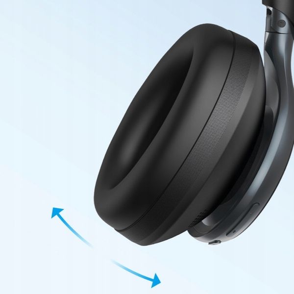 Słuchawki bezprzewodowe Soundcore Space One Czarne ANC LDAC Hi-Res zdjęcie 15