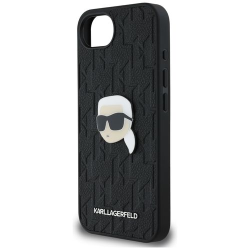 etui karl lagerfeld monogram karl head   pin do iphone 16e czarny na Arena.pl