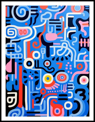 Plakat 60x80cm Rytmiczne Echo na Arena.pl