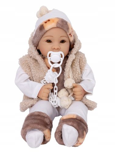 Lalka Bobas JAK ŻYWA INTERAKTYWNA REALISTYCZNA mówi i śpiewa ZESTAW XXL na Arena.pl