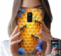ETUI DO SAMSUNG A6 2018 - PSZCZOŁY UL PLASTER MIODU PLECKI CASE