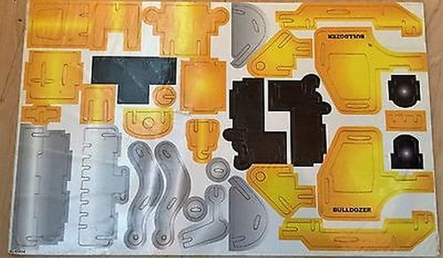 Puzzle 3D drewniane Koparka na Arena.pl