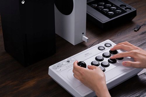 Pad 8BitDo Arcade Stick Xbox/PC White na Arena.pl