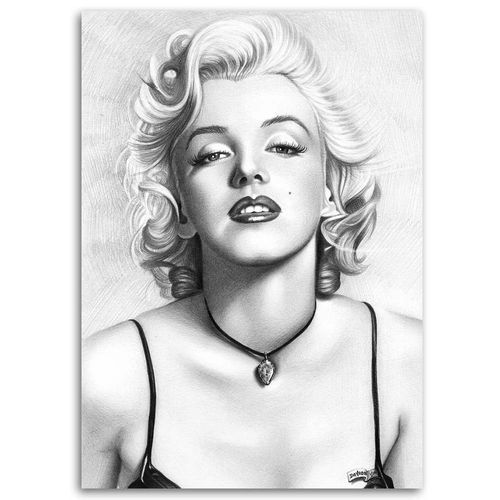OBRAZ NA PŁÓTNIE Marilyn Monroe Aktorka  80x120 na Arena.pl