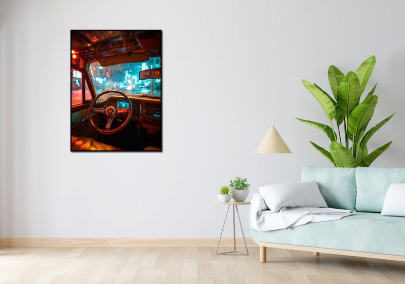 Plakat 75x100cm Nocny Kierowca zdjęcie 4