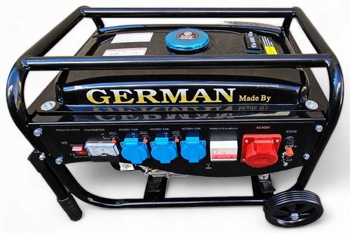 AGREGAT PRĄDOTWÓRCZY A8 5,2kW KOŁA MIEDŹ prądu AVR+ MIEDZIANY STOJAN na Arena.pl