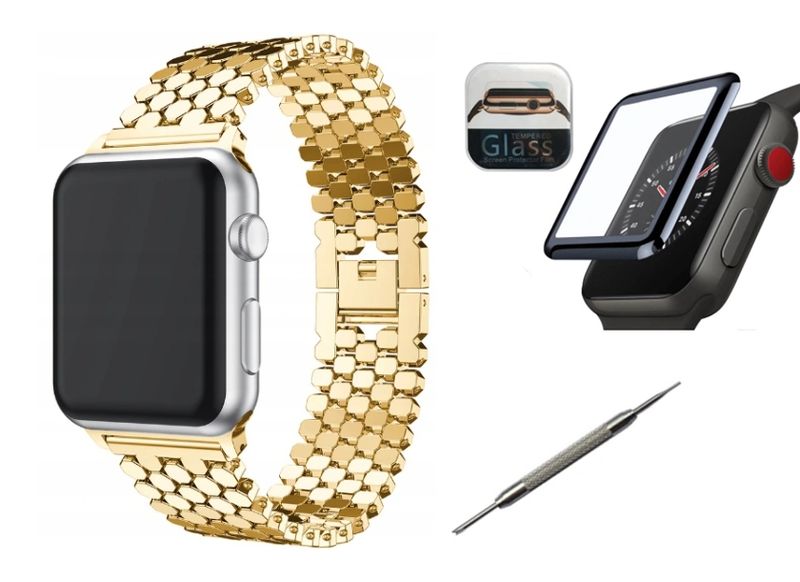 BRANSOLETKA PASEK Apple Watch 1 2 3 / 42mm + SZKŁO zdjęcie 1
