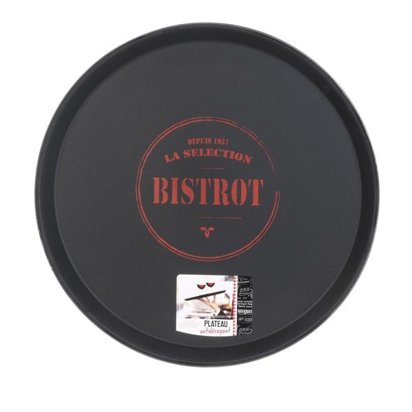 Taca antypoślizgowa Bistrot czerwony zdjęcie 3