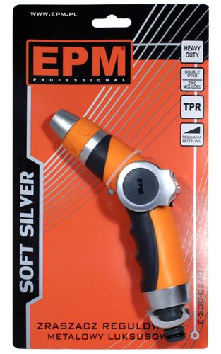 zraszacz pistoletowy regulowany soft silver - e-200-0240 na Arena.pl