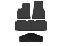 Dywaniki gumowe SolidTread Tesla Model S 2012-2016 5 szt. z tunelem