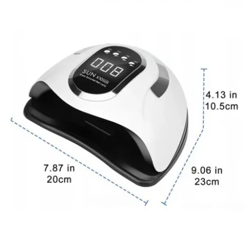 Lampa do paznokci UV LED 280W hybrydy SUN X10 MAX na Arena.pl