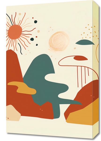 Obraz 40x60cm Kosmos Barw zdjęcie 1