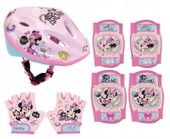 4x OCHRANIACZE KASK ROWEROWY RĘKAWICZKI DISNEY MIN