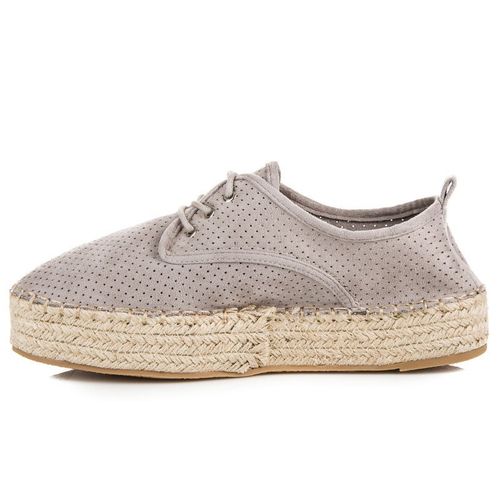 AŻUROWE ESPADRYLE NA PLATFORMIE Rozmiar - 40 na Arena.pl