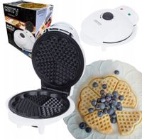 Gofrownica Chrupiące Gofry 5 Sztuk 1000W Reg Temp