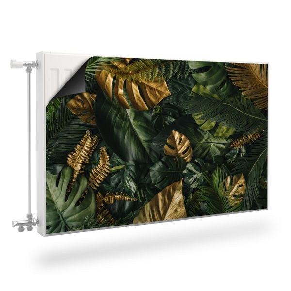 Osłona MAGNETYCZNA Grzejnika Liście Tropikalne Natura 120cm x 60cm zdjęcie 1