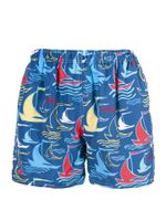 Szorty plażowe kąpielowe męskie żaglówki XL YOCLUB