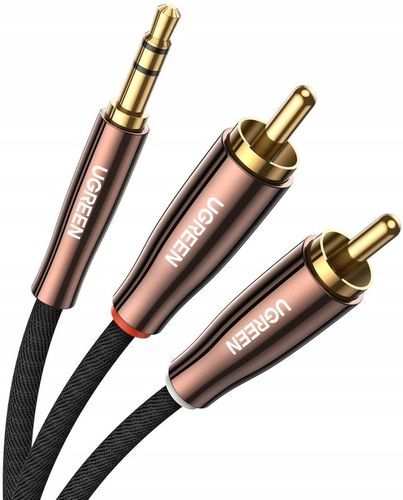 KABEL UGREEN AV170 JACK 3.5MM DO 2X RCA 1M na Arena.pl
