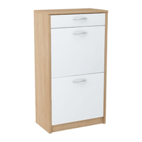 Szafka na buty, Classic, 50x28x92, dąb sonoma, biel| TYLETEGOTU
