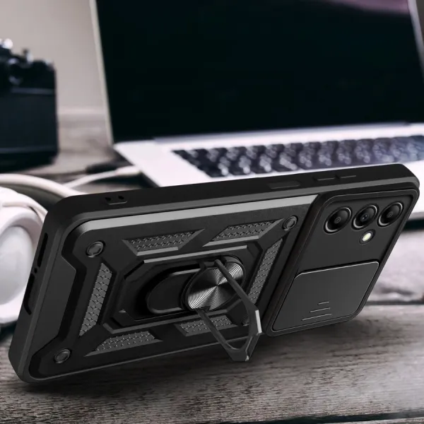 etui defender oppo a17 czarny zdjęcie 3
