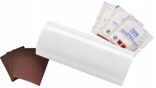 zestaw naprawczy do łatania plandek 220x10cm biały na Arena.pl