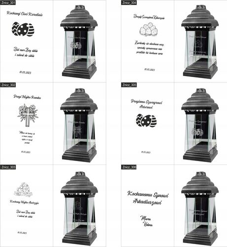 ZNICZ LAMPION KAPLICZKA z grawerem dla PRADZIADKA na Arena.pl