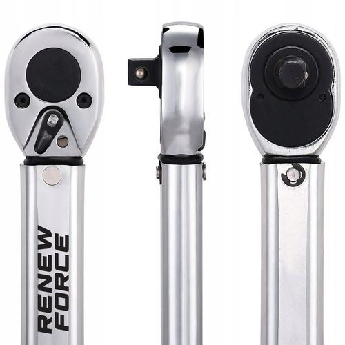 Klucz Dynamometryczny 3/8 7-112nm 370mm z Blokadą Dwukierunkowy z Etui na Arena.pl