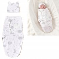 Otulacz dla niemowląt kokon becik śpiworek +CZAPKA