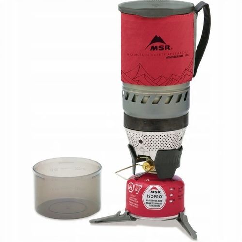 Kuchenka turystyczna MSR WindBurner Personal Stove System 1L Red na Arena.pl