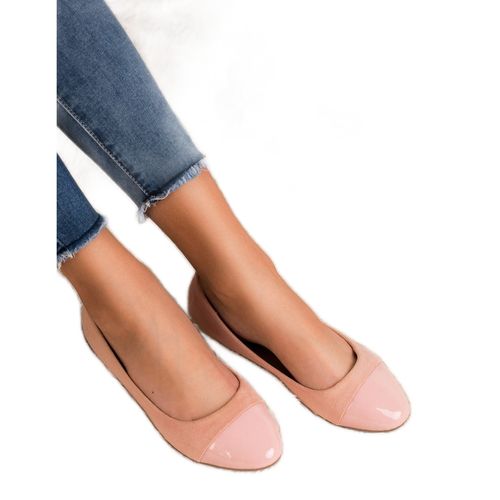 Modne Pudrowe Balerinki r.40 na Arena.pl