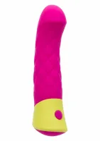 rave quilted g vibrator silikonowy, 10 trybow, wodoodporny ipx7