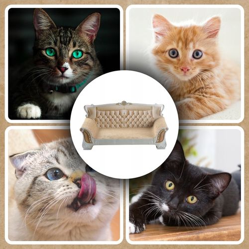 Drapak Tekturowy Dla Kota SOFA Legowisko Karton Kanapa Leżak 52cm na Arena.pl