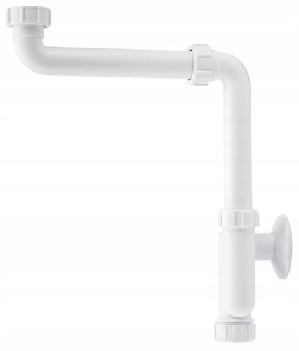 SYFON UMYWALKOWY ODPŁYW PRZYŚCIENNY OSZCZĘDZAJĄCY MIEJSCE SOLIDNY MCALPINE na Arena.pl