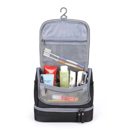 POJEMNA KOSMETYCZKA KUFEREK MĘSKA PODRÓŻNA HACZYK na Arena.pl