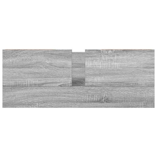 Szafka pod umywalkę z szufladami, szary dąb sonoma 90x34,5x60cm na Arena.pl